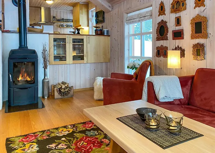 Amazing In Lesjaverk With Wi-fi Prázdninový dům *